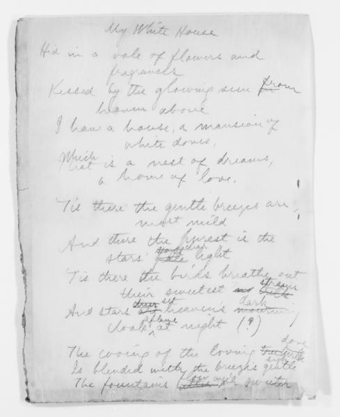 Blackwell Family Papers: Alice Stone Blackwell Papers, 1848-1957; Subject File, 1870-1957; Spanish-American poems translated by Blackwell; of — No identificado