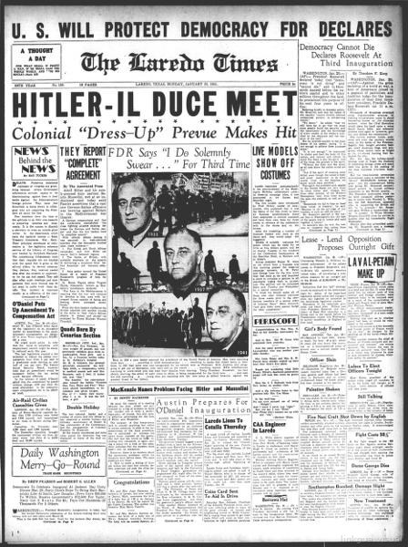 The Laredo times (Laredo, Tex.), January 20, 1941