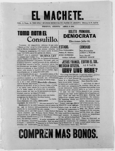 El machete (Phoenix, Ariz.), April 2, 1944