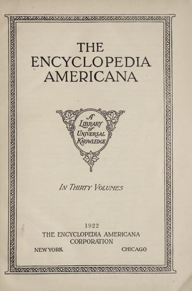 [Vol. 17, LATIN AMERICA to LYTTON] the Encyclopedia Americana; a library of universal knowledge — No identificado