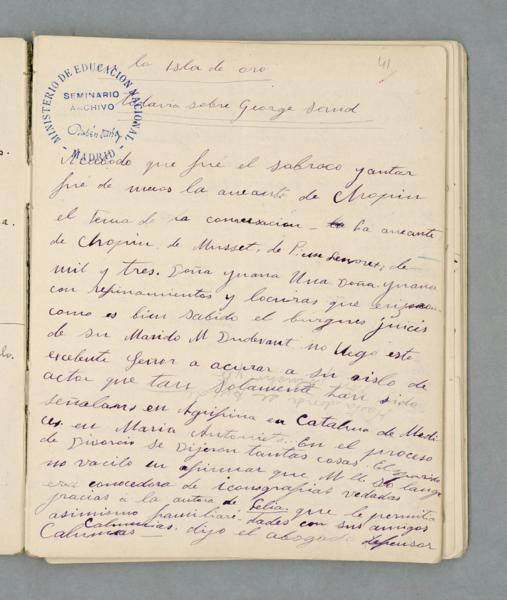 Rubén Darío's "Black Oilskin Notebook" — No identificado