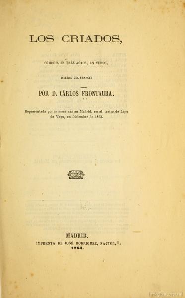 Los criados,