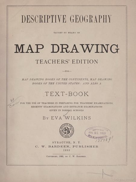 Geografía descriptiva enseñada por medio del dibujo de mapas — No identificado