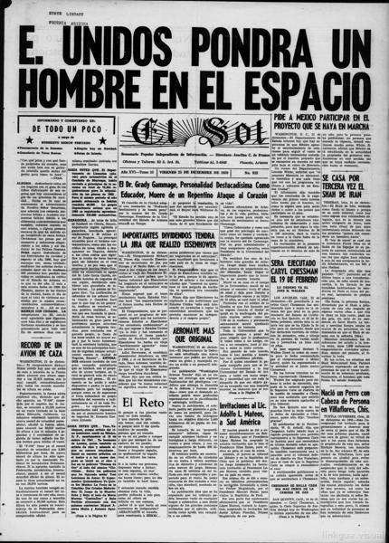 El sol (Phoenix, Ariz.), December 25 — No identificado