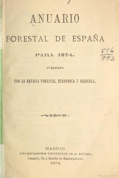 Anuario forestal de España — No identificado