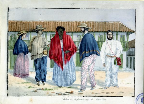 Typical Inhabitants of the Province of Medellín — No identificado