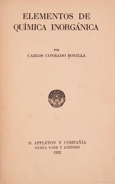 Elementos de química inorgánica,