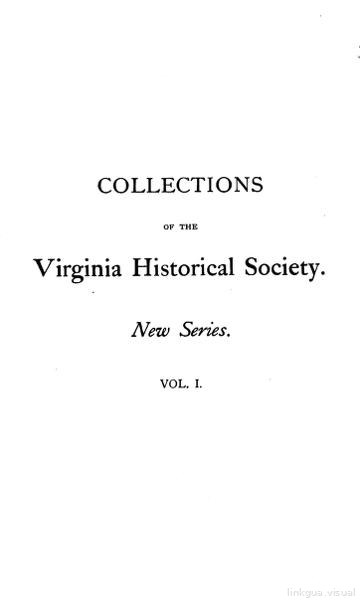 Colecciones de la Sociedad Histórica de Virginia