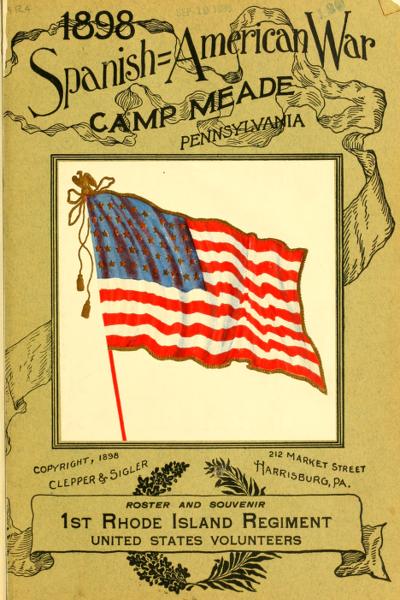 Spanish-American war, Camp Meade Pennsylvania. 1898 — No identificado