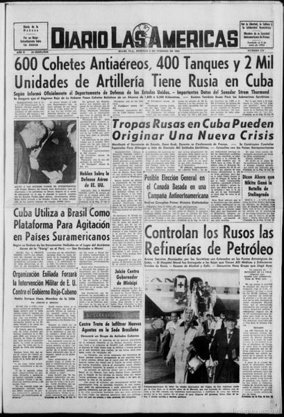 Diario las Américas (Miami, Fla.;Miami Springs, Fla.), February 3, 1963