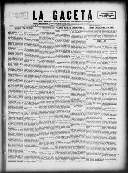 La gaceta (Tampa, Fla.), July 13 — No identificado