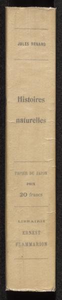 Histoires naturelles — No identificado