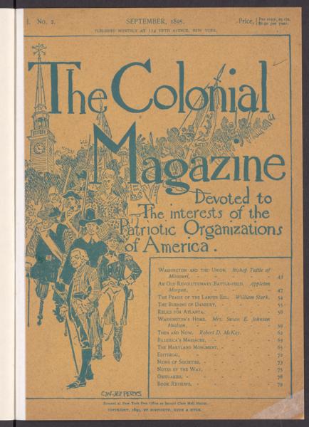 The Colonial magazine : devoted to the interests of the patriotic organizations of America — No identificado
