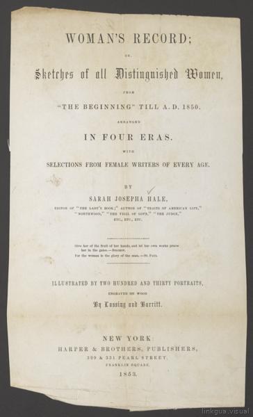 Copyright title pages, 1853