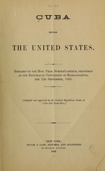 Cuba before the United States — No identificado
