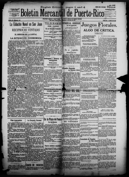 Boletín mercantil de Puerto Rico (San Juan, P.R.), July 17 — No identificado
