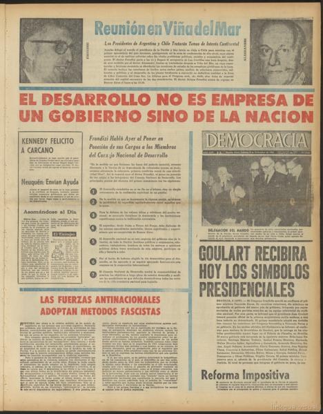 Democracia (Buenos Aires), September 9, 1961
