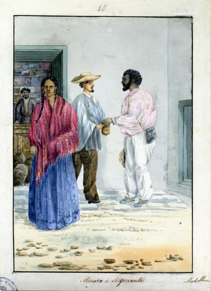 A Miner and Shopkeeper, Province of Medellín — No identificado