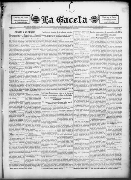 La gaceta (Tampa, Fla.), June 29 — No identificado