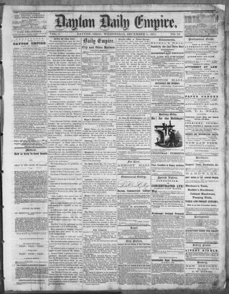 Dayton daily empire (Dayton [Ohio]), December 9 — No identificado