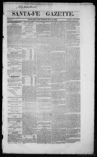 Santa Fe gazette (Santa Fe, N.M.), May 25 — No identificado