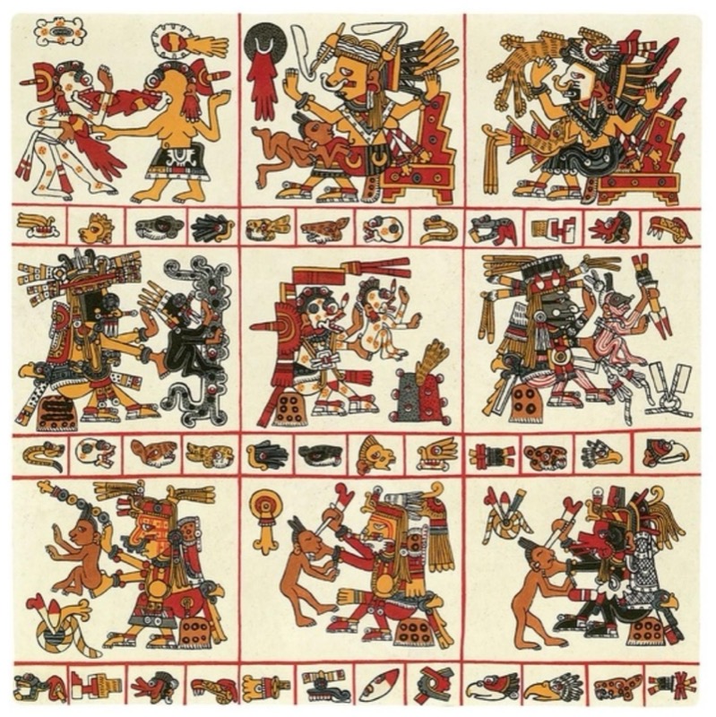 Códice Borgia, lámina 61