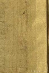 Papiro Antiguo con Escritura Egipcia