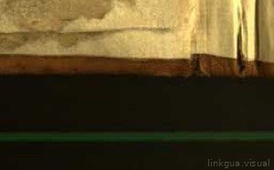 Detalle de página antigua y encuadernación de libro