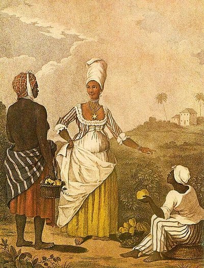 La mulata barbadense — Agostino Brunias