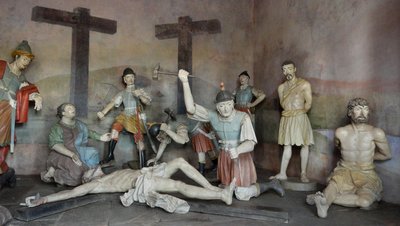 Aleijadinho - Crucificação de Jesus - Santuário do Bom Jesus de Matosinhos - Congonhas — Antônio Francisco Lisboa "Aleijadinho"