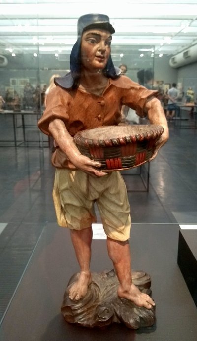 Aleijadinho - Figura de presépio (Pastor), 1775-90 — Antônio Francisco Lisboa "Aleijadinho"