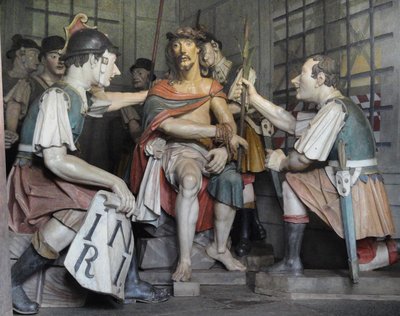 Aleijadinho - Jesus é escarnecido - Santuário do Bom Jesus de Matosinhos - Congonhas — Antônio Francisco Lisboa "Aleijadinho"