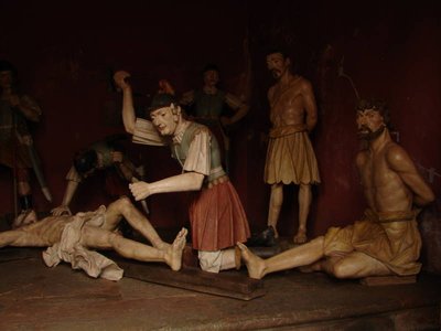 La crucifixión de Cristo: tortura y preparación — Antônio Francisco Lisboa "Aleijadinho"