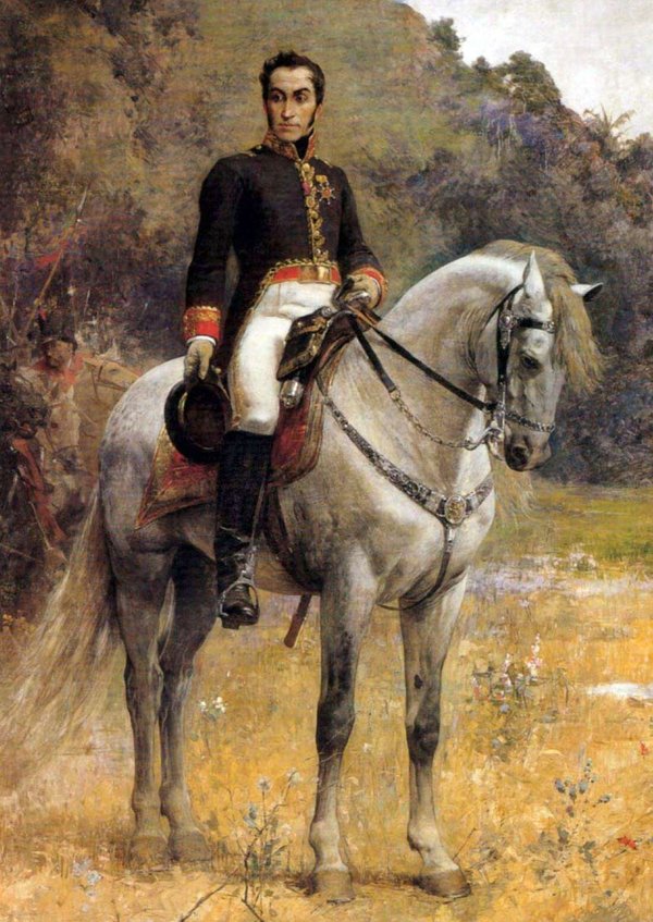 Retrato ecuestre de un militar — Arturo Michelena