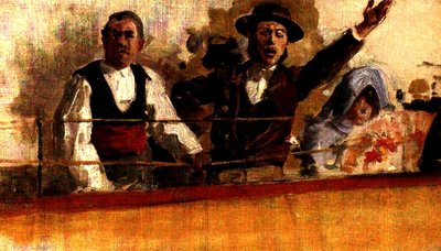 Grito de pasión en el coso taurino — Arturo Michelena