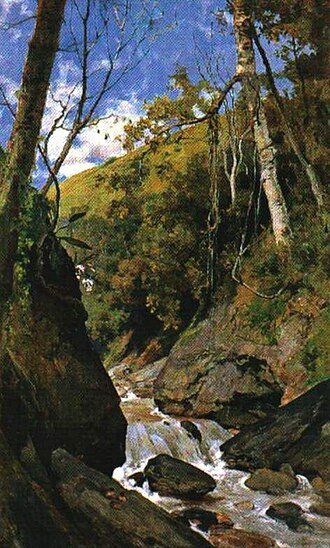 Cascada de Catuche (1898) Arturo Michelena — Arturo Michelena