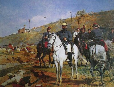 Joaquín Crespo en la Batalla de los Colorados — Arturo Michelena