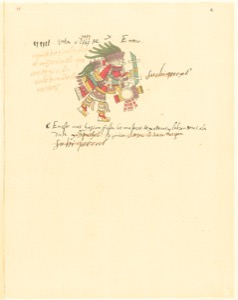 Autores . Co dice telleriano remensis page 06r — Anónimo tlacuilo (Códice Telleriano-Remensis)