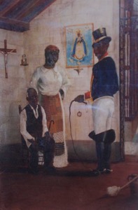 Escena de un ritual o encuentro cultural — Víctor Patricio de Landaluze