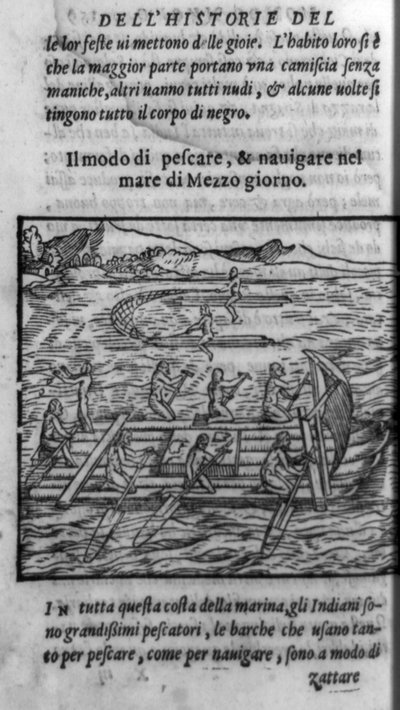 Il modo DI pescare & navigare nel mare DI mezzo giorno LCCN89711138 — Girolamo Benzoni