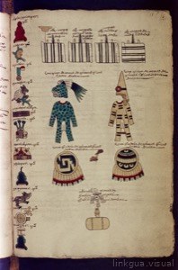 Códice Selden (Bodleian Library): Vestimenta y guerreros Aztecas