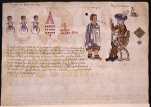 Códice Mendocino: — Tributo y escenas de la vida azteca — Anónimo novohispano (Códice Kingsborough)