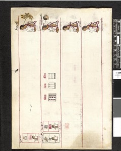 Página de Códice con Representación de Figuras y Símbolos — Anónimo novohispano (Códice Kingsborough)