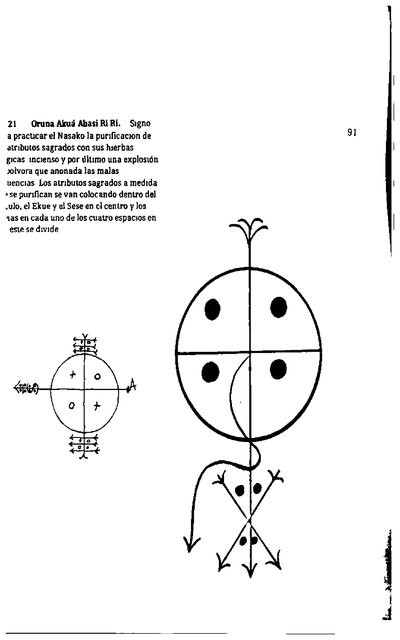 Anaforuana, lámina, nº 3171 — Anónimo afrocubano