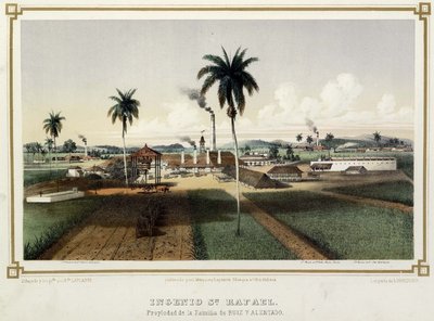 Ingenio San Rafael, símbolo de la industria azucarera cubana decimonónica — No identificado