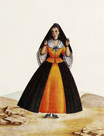 Vestido Estilo Brusvique Robe la Brunswick — Carlos Julião