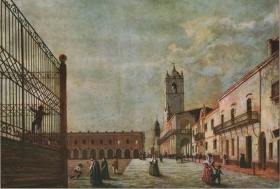 Calle de la Catedral — Charles Henri Pellegrini