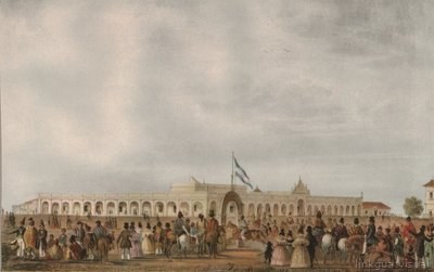 El Retiro - Buenos Aires, según Pellegrini