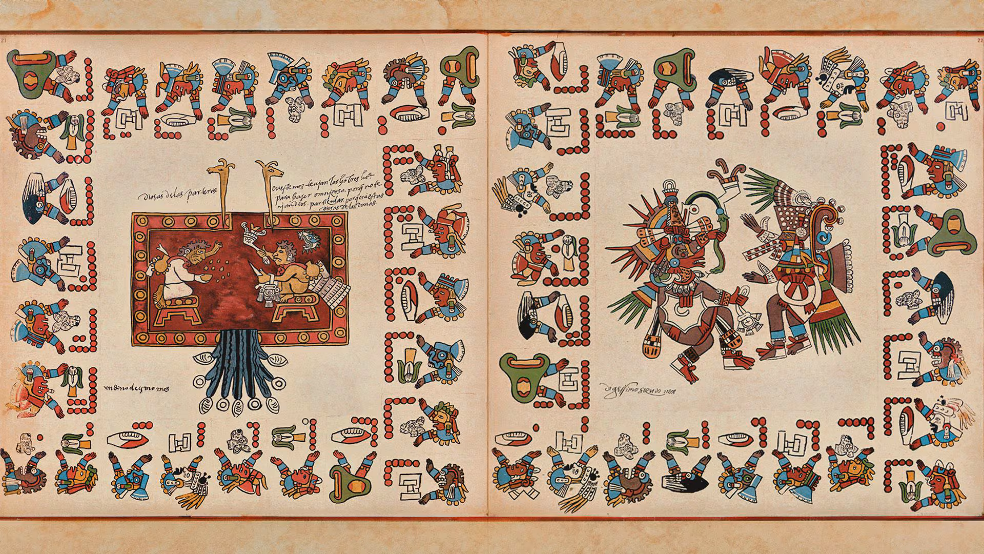 Códice Borbónico — Anónimo tlacuilo mexica (Códice Borbónico)