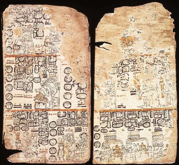 Códice Tro-cortesiano — Anónimo maya